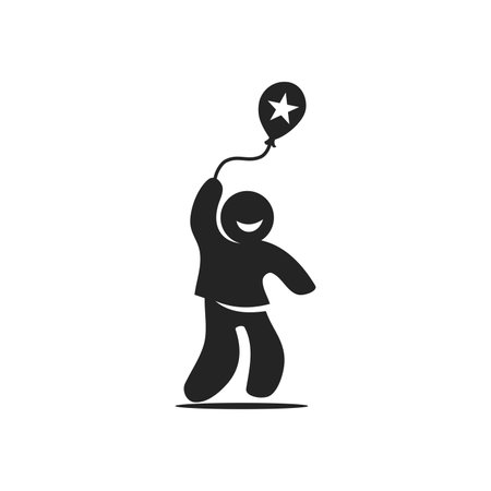 Kid template Isolated. Brand Identity. Icon Abstract Vector graphicのイラスト素材
