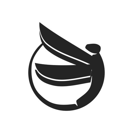 dragonfly  template Isolated. Brand Identity. Icon Abstract Vector graphicのイラスト素材