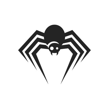 spider logo template Isolated. Brand Identity. Icon Abstract Vector graphicのイラスト素材
