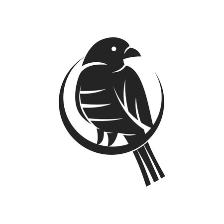 Canary Bird Logo template Isolated. Brand Identity. Icon Abstract Vector graphicのイラスト素材