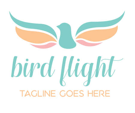 Bird Flight Logo Icon Templateのイラスト素材