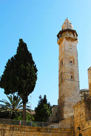 Courtyard of the temple of the Holy Sepulchre