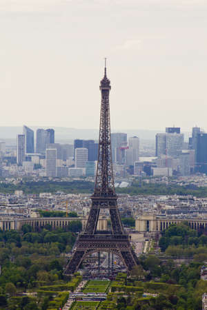 View on Eiffel Towerのeditorial素材