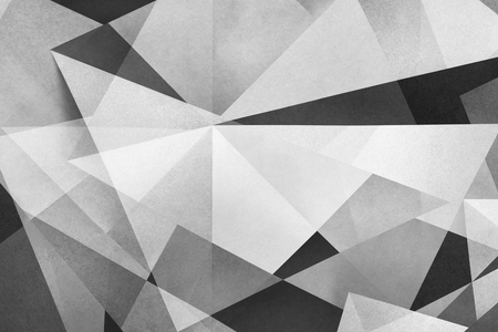 Abstract geometric with bright shapes on backgroundの写真素材