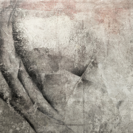 Old scratched canvas, texture backgroundの写真素材