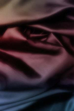 Elegant satin silk with waves, abstract backgroundの写真素材