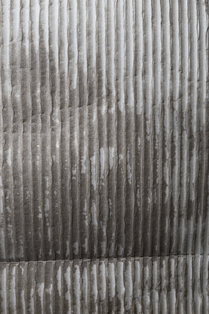 Wet corrugated cardboard sheet, background textureの写真素材
