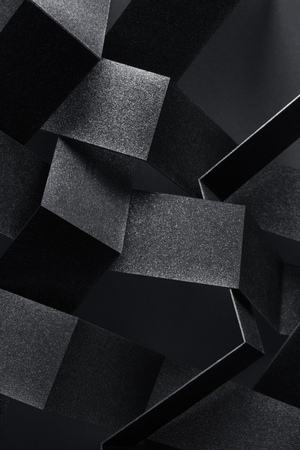 Composition with geometric shapes, abstract backgroundの写真素材