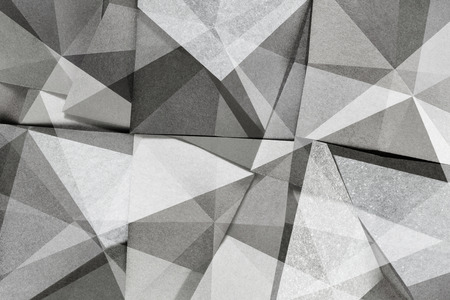 Geometric shapes of grainy paper, texture backgroundの写真素材