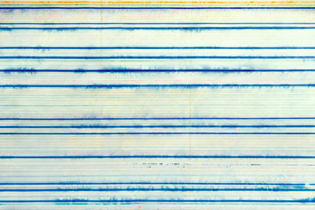 Abstract background, horizontal colored stripes on paperの写真素材