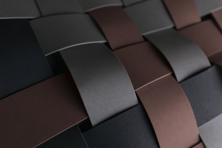 Close_up of intertwined elements for abstract backgroundの写真素材