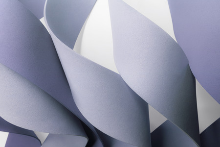 Light blue wavy elements on white background, abstractの写真素材