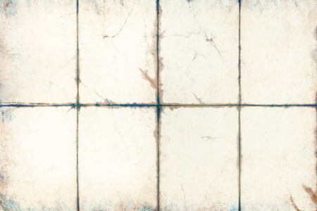 Sheet of old paper folded in eight, texture backgroundの写真素材