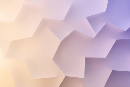 Composition with geometric elements for abstract background, 3d illustration