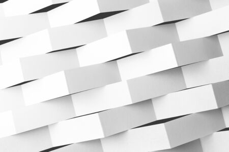 Creative background with white paper, abstract backgroundの写真素材