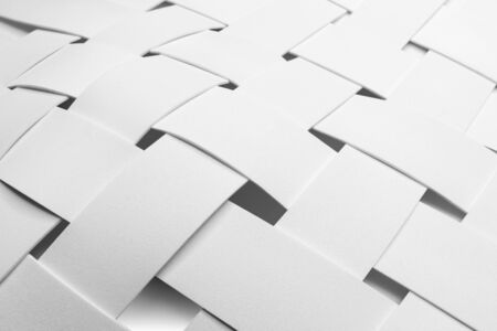 Intersected white lines, abstract backgroundの写真素材