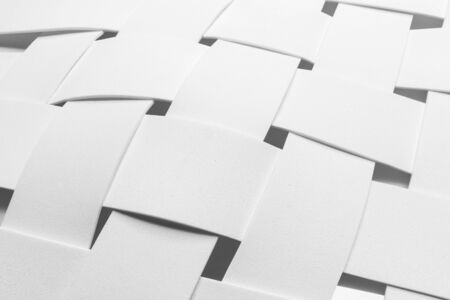 Intersected white lines, abstract backgroundの写真素材