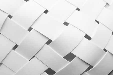 Intersected white lines, abstract backgroundの写真素材