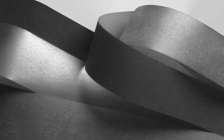 Geometric shapes made paper. Abstract