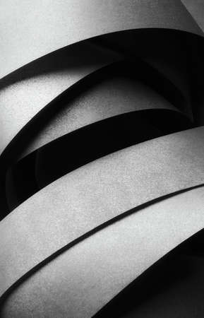 Geometric shapes made paper. Abstractの写真素材