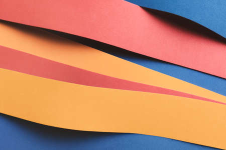 Close-up of colorful stripes, texture background