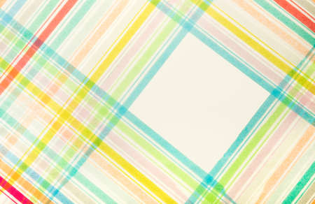 Sheet of paper with colorful lines, texture backgroundの写真素材