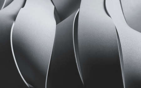 Composition with wavy elements, abstractの写真素材