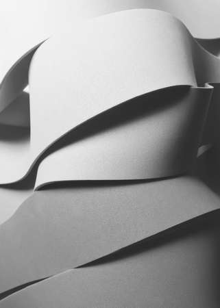Composition with wavy elements, abstractの写真素材