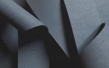 Elements close-up, wavy shape detail, abstract