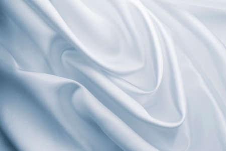 Elegant satin silk wavy, abstract backgroundの写真素材