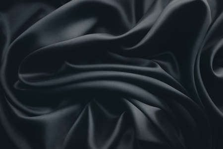 Elegant satin silk wavy, abstract backgroundの写真素材