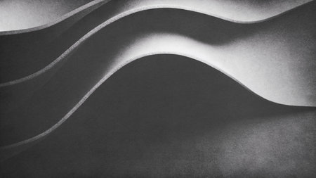 Fluid shapes grunge background, abstract architecture