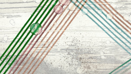 Detail of Water stains on paper with faded lines, texture backgroundの写真素材