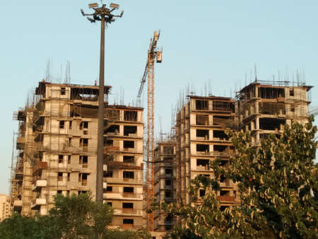 A picture of under construction building