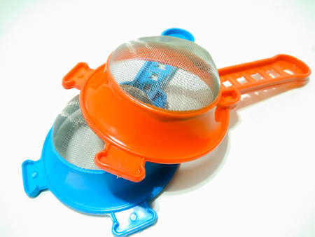 A picture of sievesの写真素材