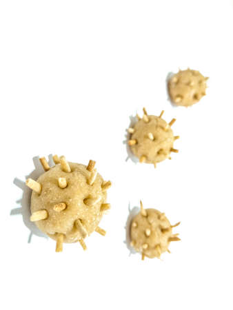 A picture of corona virusの写真素材