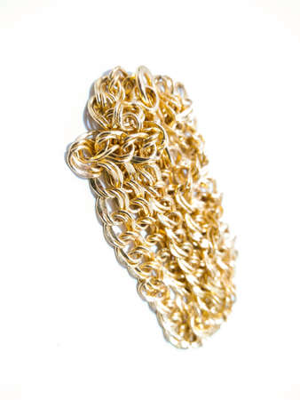 A picture of gold jewellery