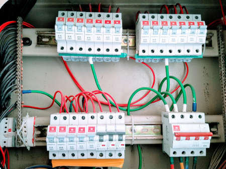A picture of Electric switch board