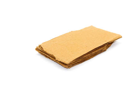 A picture of Corrugated Cardboard Sheets on white background