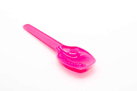 A picture of spoon on white backgroundの写真素材