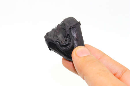 A picture of singhade on white background with selective focusの写真素材