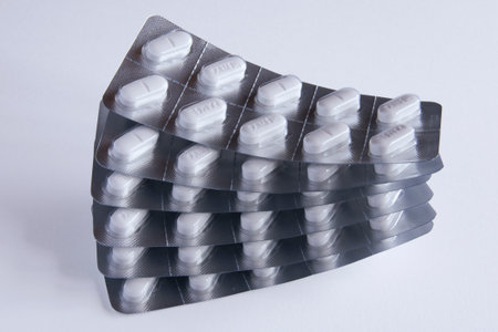 Medicines in packingのeditorial素材