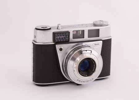 STOCKHOLM, SWEDEN, february  22, 2015: A German Made Kodak Retinette 1B from the early sixties.