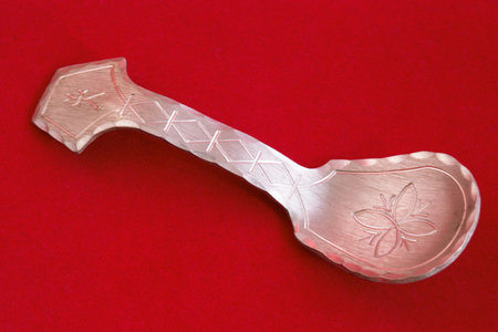 STOCKHOLM SWEDEN, FEBRUARY 19, 2015. Swedish tin crafts.のeditorial素材