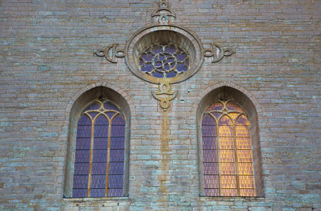 VADSTENA SWEDEN July 26, 2016. Vadstena Castle is a castle complex was built as fortification of Gustav Vasa in the 1500s in the southwestern part of Vadstena Vadstena Municipality in Ostergotland.のeditorial素材