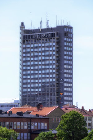 STOCKHOLM SWEDEN 6 Juni 2017. Office building at Kungsholmen in Stockholm.のeditorial素材