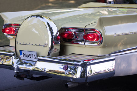 TROSA SWEDEN July 20 2017.Ford Fairlane 500. An annual recurring car meeting in the idyllic small...