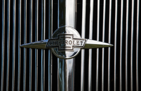 TROSA SWEDEN June 29, 2017. Chevrolet touring, 1936. black.