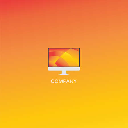 Vector eps logo for creative agency or design companyのイラスト素材