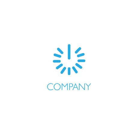 Electronics services or goods company logoのイラスト素材